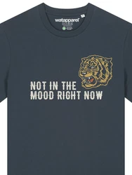 wat? Apparel T-Shirt Not in the mood Dunkelblau/Dunkelgrau
