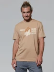 wat? Apparel T-Shirt And it burns Braun/Beige
