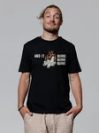 wat? Apparel T-Shirt And it burns Dunkelgrau/Schwarz/Braun/Beige/Lila/Grau