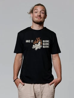 wat? Apparel T-Shirt And it burns wat? Apparel T-Shirt And it burns