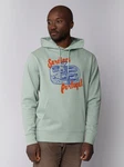 wat? Apparel Hoodie Sardines Portugal Hellgrün/Grün