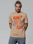wat? Apparel T-Shirt Ramen Club Beige/Khaki/Orange