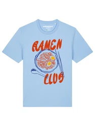 wat? Apparel T-Shirt Ramen Club Hellblau/Blau