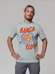 wat? Apparel T-Shirt Ramen Club Hellblau/Rot