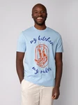 wat? Apparel T-Shirt My kitchen my rules Hellblau/Blau