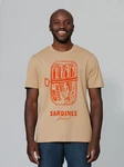 wat? Apparel T-Shirt Sardines Portugal Gelb/Orange/Beige