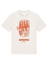 wat? Apparel T-Shirt Sardines Portugal Rot/Dunkelrot