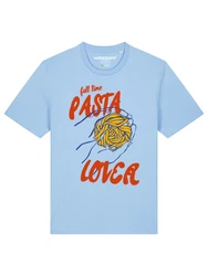 wat? Apparel T-Shirt Pasta lover Hellblau/Blau