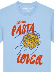 wat? Apparel T-Shirt Pasta lover Hellblau/Blau