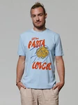 wat? Apparel T-Shirt Pasta lover Hellblau/Blau