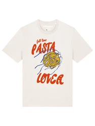 wat? Apparel T-Shirt Pasta lover Beige/Gelb/Rot/Creme