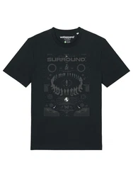 wat? Apparel T-Shirt Surround Schwarz/Gelb/Grau