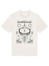 wat? Apparel T-Shirt Surround Weiß/Grau/Gelb/Creme/Rot/Beige