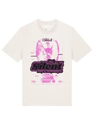 wat? Apparel T-Shirt Silent Rosa/Weiß