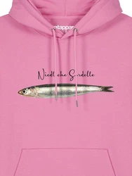 wat? Apparel Hoodie Niedliche Sardelle Rosa