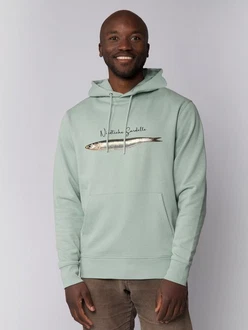 wat? Apparel Hoodie Niedliche Sardelle Grün/Hellgrün wat? Apparel Hoodie Niedliche Sardelle Grün/Hellgrün
