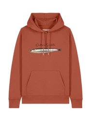 wat? Apparel Hoodie Niedliche Sardelle Orange