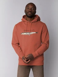 wat? Apparel Hoodie Niedliche Sardelle Orange