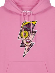 wat? Apparel Hoodie Donut Rosa