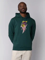 wat? Apparel Hoodie Donut Grün/Dunkelgrün