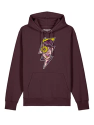 wat? Apparel Hoodie Donut Bordeaux/Dunkelrot