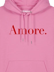 wat? Apparel Hoodie Amore Rosa