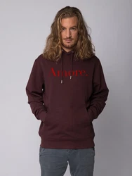 wat? Apparel Hoodie Amore Dunkelrot/Bordeaux/Rosa
