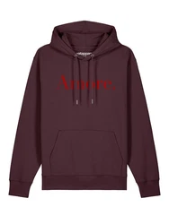 wat? Apparel Hoodie Amore Dunkelrot/Bordeaux/Rosa