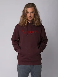 wat? Apparel Hoodie Amore Dunkelrot/Bordeaux/Rosa