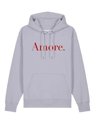 wat? Apparel Hoodie Amore Grau/Hellgrau