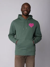 Hoodie Pink Heart