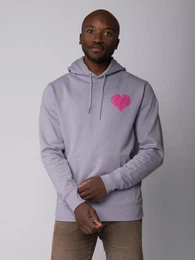 Hoodie Pink Heart