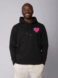 Hoodie Pink Heart