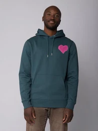 Hoodie Pink Heart