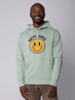 wat? Apparel Hoodie Happy times smiley emoji