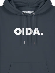 wat? Apparel Hoodie Oida Dunkelblau/Rot/Grau/Dunkelgrau/Hellblau