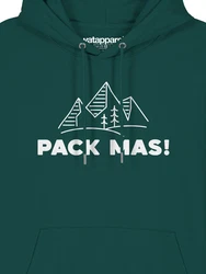 wat? Apparel Hoodie Pack mas Dunkelgrün/Grün