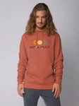 wat? Apparel Hoodie Not a Phase Rot/Orange/Braun