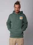 wat? Apparel Hoodie Von Herzen Dunkelgrün/Grün