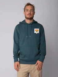 wat? Apparel Hoodie Von Herzen Grün/Türkis/Dunkelgrün