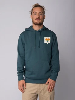 wat? Apparel Hoodie Von Herzen Grün/Türkis/Dunkelgrün wat? Apparel Hoodie Von Herzen Grün/Türkis/Dunkelgrün