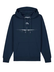 wat? Apparel Hoodie Lost in space Dunkelblau/Hellblau/Lila