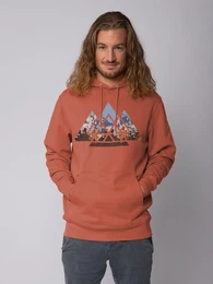 Hoodie Geometric Landscape