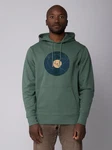 wat? Apparel Hoodie Broken Vinyl Dunkelgrün/Grün