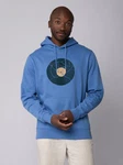 wat? Apparel Hoodie Broken Vinyl Blau/Hellblau