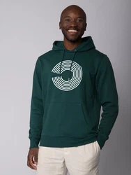 wat? Apparel Hoodie Abstract Dunkelgrün/Grün