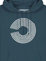 wat? Apparel Hoodie Abstract Grün/Dunkelgrün/Türkis
