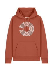 wat? Apparel Hoodie Abstract Orange/Rot