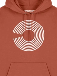 wat? Apparel Hoodie Abstract Orange/Rot