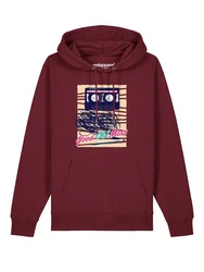 wat? Apparel Hoodie Good Old Mess Dunkelrot/Rot/Bordeaux
